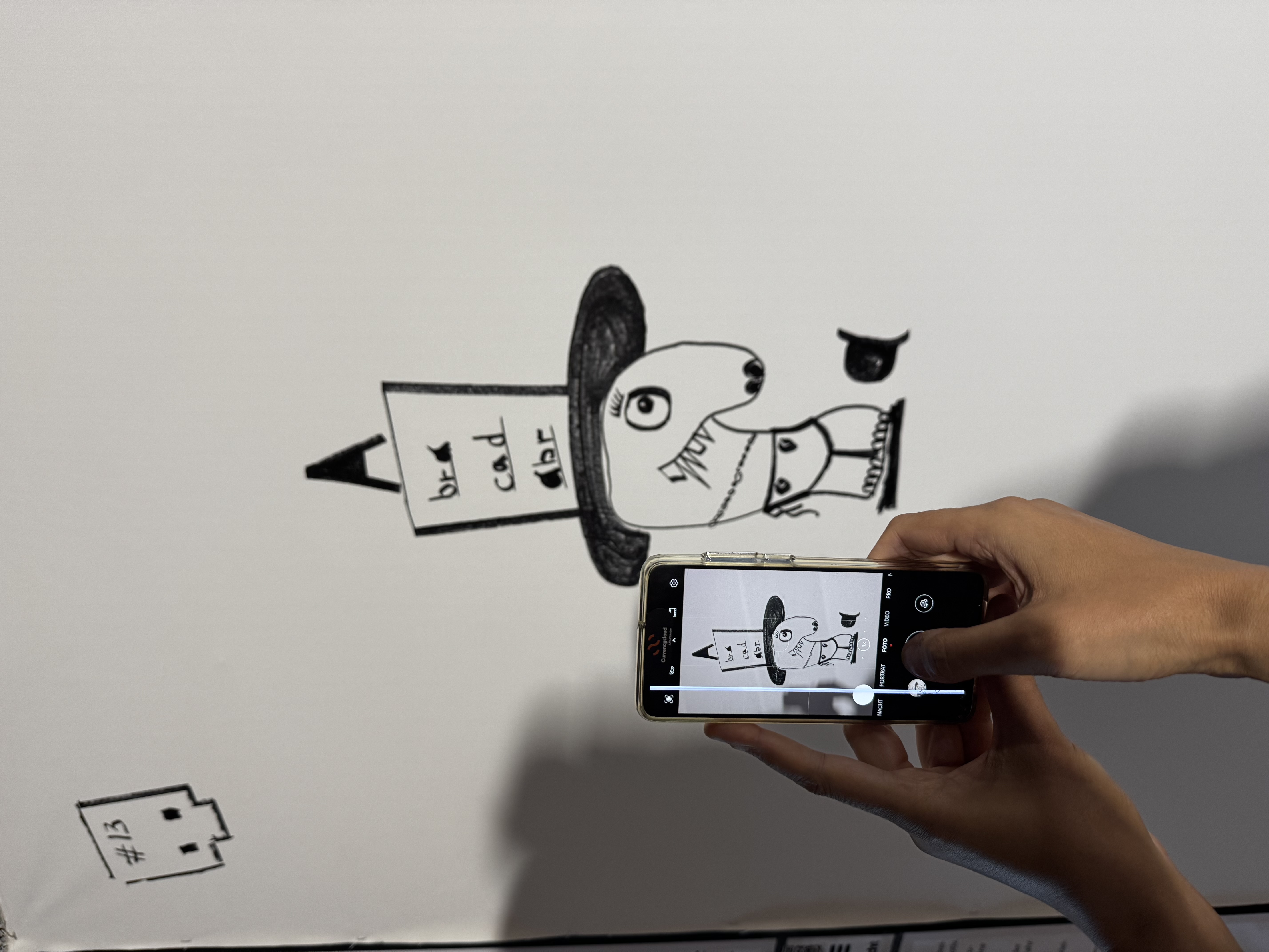 Visitor uploading their contribution via the 3member.me app